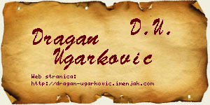Dragan Ugarković vizit kartica
